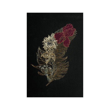 DIY Cross Stitch Kit "Flower wind-2" 7.5"x9.8"
