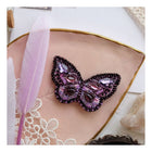 Beadwork kit for creating brooch 