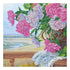 Canvas for bead embroidery "Favourite flowers" 11.8"x11.8" / 30.0x30.0 cm