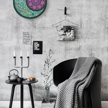 DIY Bead Embroidery Kit "Origin of new moon" 12.6"x12.6" / 32.0x32.0 cm