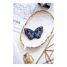 Beadwork kit for creating brooch 