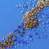 DIY Bead Embroidery Kit "The Golden" 12.6"x12.6" / 32.0x32.0 cm