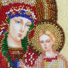 DIY Bead Embroidery Kit "Icon of the Mother of God “The Quick to Hearken”" 7.5"x9.8" / 19.0x25.0 cm