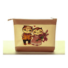 DIY Bead Embroidery kit Leatherette cosmetic bag 