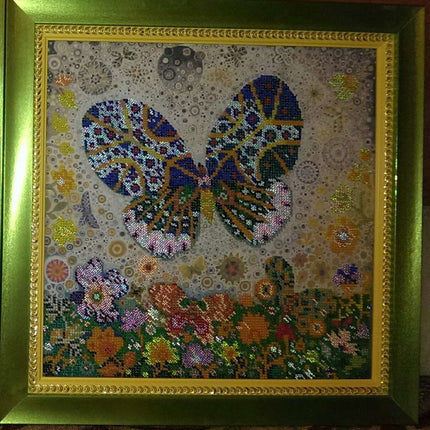 Canvas for bead embroidery "Magic dream" 11.8"x11.8" / 30.0x30.0 cm