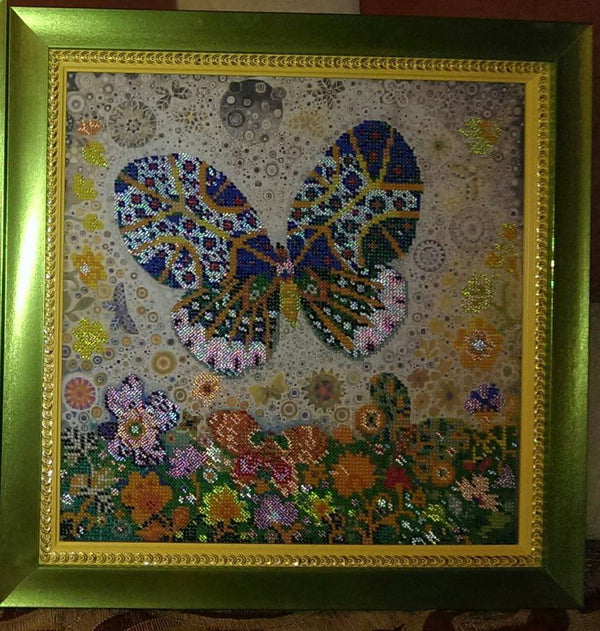 Canvas for bead embroidery 