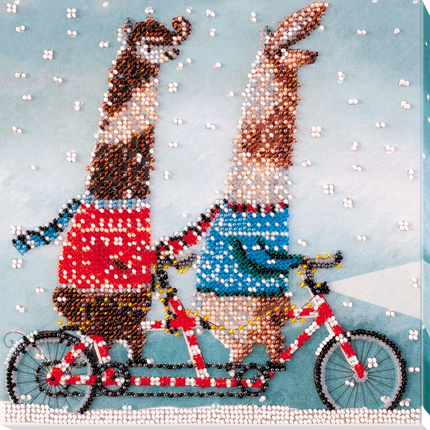 DIY Bead Embroidery Kit "Tandem"