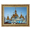 Bead DIY Embroidery Kit "Myhailivsky Cathedral" 15.7"x20.9"/ 40.0x53.0 cm