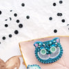 Beadwork kit for creating brooch "Cheshire Cat"