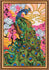 DIY Bead Embroidery Kit "Peacock" 7.9"x11.0" / 20.0x28.0 cm