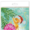 DIY Bead Embroidery Kit "Decorating christmas tree"  5.9"x5.9" / 15.0x15.0 cm