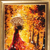 DIY Bead Embroidery Kit "Promenade in the Wood" 13.4"x10.6" / 34.0x27.0 cm