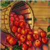 Canvas for bead embroidery "Apple Spas" 7.9"x7.9" / 20.0x20.0 cm