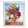 DIY Bead Embroidery Kit "Bouquet on the Balcony (after A. Boesshaert)" 13.4"x10.6" / 34.0x27.0 cm