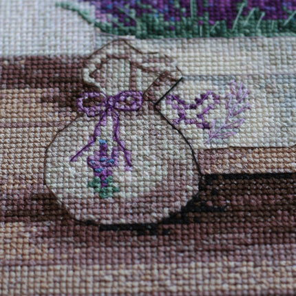 DIY Cross Stitch Kit "Provance's aroma" 12.6"x12.6"