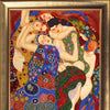 DIY Bead Embroidery Kit "Virgins (after G. Klimt)" 14.6"x9.8" / 37.0x25.0 cm