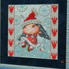 DIY Bead Embroidery Kit "Christmas Elf"  5.9"x5.9" / 15.0x15.0 cm