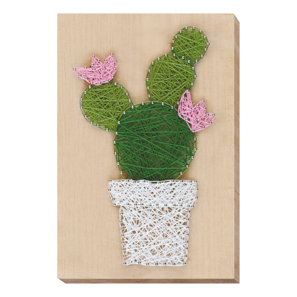 String Art Creative DIY Kit "Cactus" 7.5"x11.4" / 19.0x29.0 cm