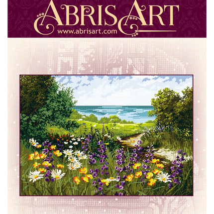 DIY Cross Stitch Kit "Lawn" 18.9"x11.8"