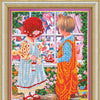 DIY Bead Embroidery Kit "First love" 11.8"x14.2" / 30.0x36.0 cm