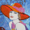 DIY Bead Embroidery Kit "Jazz age girls – 3" 11.8"x11.8" / 30.0x30.0 cm