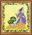 DIY Bead Embroidery Kit "Agnes" 7.5"x8.7" / 19.0x22.0 cm