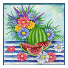 Canvas for bead embroidery 