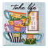 DIY Bead Embroidery Kit "Coffee break"