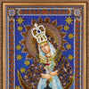 DIY Bead Embroidery Kit "Icon of the Mother of God «Ostrobramskaya»" 7.5"x9.8" / 19.0x25.0 cm