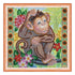 DIY Bead Embroidery Kit "In Jungle"  5.9"x5.9" / 15.0x15.0 cm