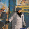 DIY Bead Embroidery Kit "Retro boulevard" 11.8"x11.8" / 30.0x30.0 cm