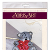 Beadwork kit for creating brooch "Bear in love"