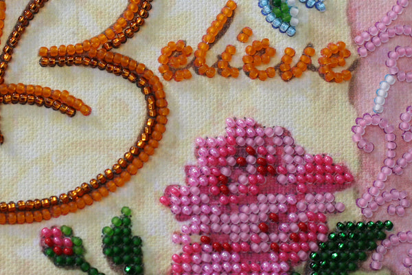 DIY Bead Embroidery Kit 