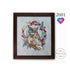 DIY Cross Stitch Kit "Owl" 9.6x7.9 in / 24.5x20.0 cm