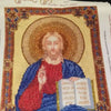 DIY Bead Embroidery Kit "Home iconostasis «The Lord God Almighty»" 7.5"x9.8" / 19.0x25.0 cm