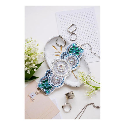 DIY Beadwork kit for creating bracelet "Arabesque"