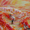 DIY Bead Embroidery Kit "Awe of the senses" 12.2"x13.4" / 31.0x34.0 cm