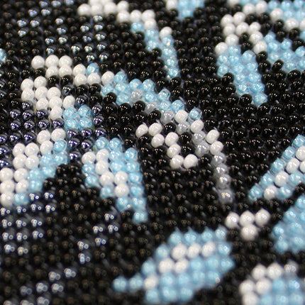 DIY Bead Embroidery Kit "Window to London" 11.8"x11.8" / 30.0x30.0 cm
