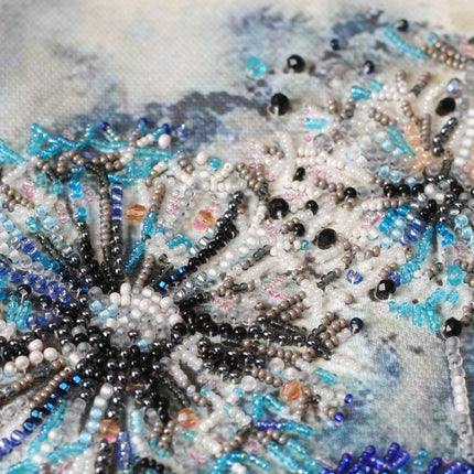 DIY Bead Embroidery Kit "Fluff" 23.6"x9.4" / 60.0x24.0 cm