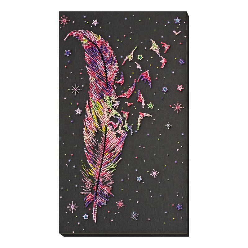 DIY Bead Embroidery Kit "Long journeys" 7.9"x13.8" / 20.0x35.0 cm