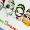 DIY Bead Embroidery Kit "Holiday cats" 11.8"x6.7" / 30.0x17.0 cm