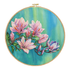 DIY Bead Embroidery Kit "Magnolias bloom" 13.0"x13.0" / 33.0x33.0 cm