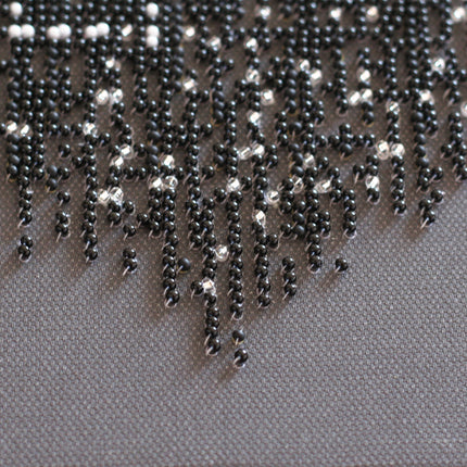 DIY Bead Embroidery Kit "Night in the city" 12.2"x13.4" / 31.0x34.0 cm