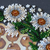 DIY Bead Embroidery Kit "Honey plant" 12.6"x12.6" / 32.0x32.0 cm