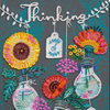 DIY Bead Embroidery Kit "Thinking of you" 10.2"x14.6" / 26.0x37.0 cm
