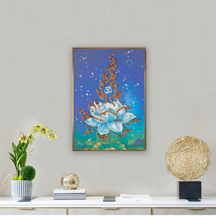 DIY Bead Embroidery Kit "Enlightenment" 10.6"x15.0" / 27.0x38.0 cm