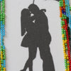 DIY Bead Embroidery Kit "Rain for lovers" 9.1"x13.0" / 23.0x33.0 cm