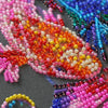 DIY Bead Embroidery Kit "Rainbow dance" 11.4"x16.1" / 29.0x41.0 cm