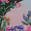 DIY Bead Embroidery Kit "Moon flowers" 11.8"x11.8" / 30.0x30.0 cm