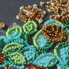 DIY Bead Embroidery Kit "New year wreath" 10.6"x15.0" / 27.0x38.0 cm